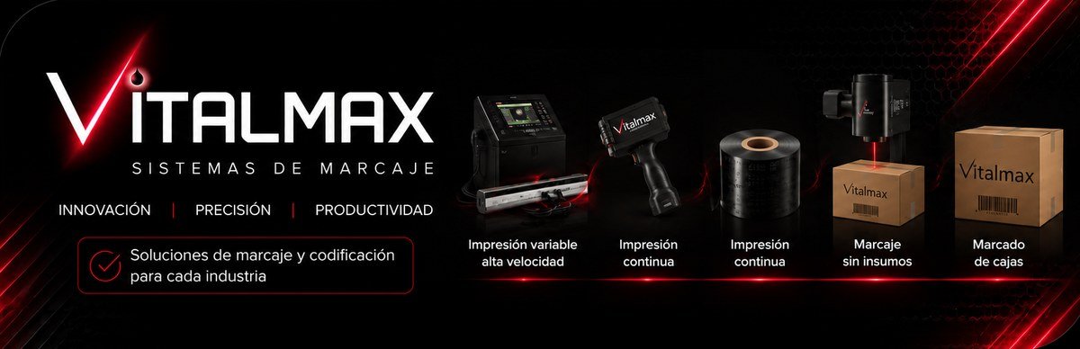 Vitalmax — Sistemas de Marcaje Industrial
